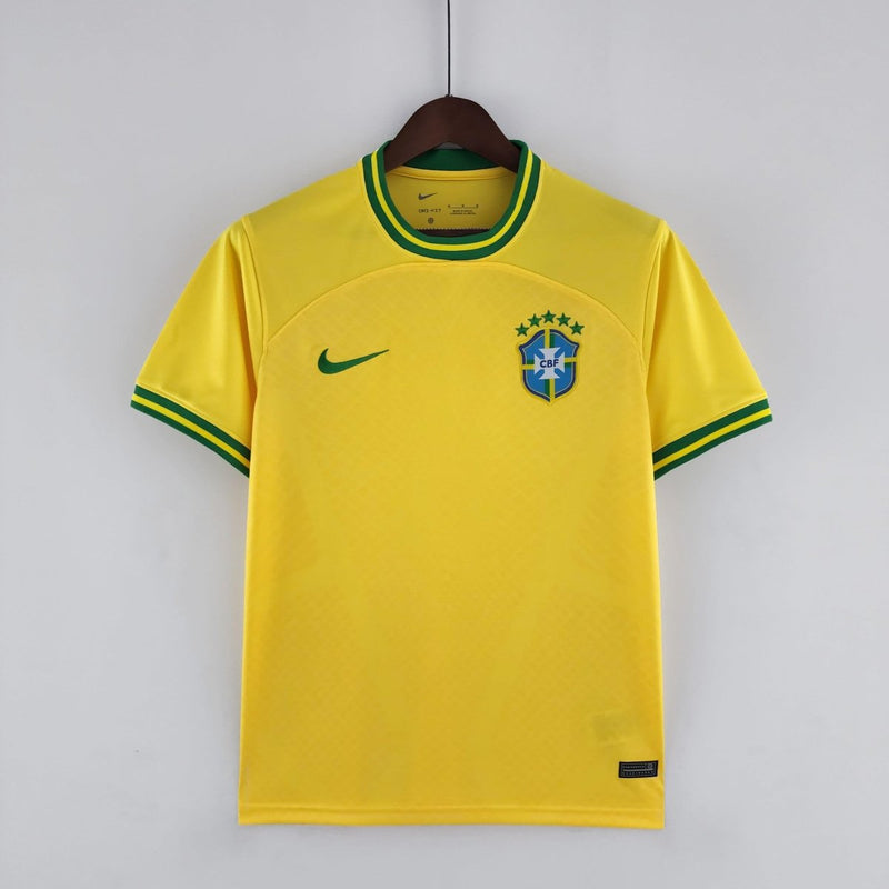 Camisa Seleção Brasil 2022 - Amarela - Conceito Amarela