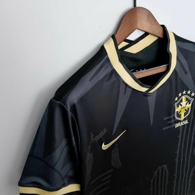 Camisa Seleção Brasil Fourth 2022 - Preto - Conceito Nordeste