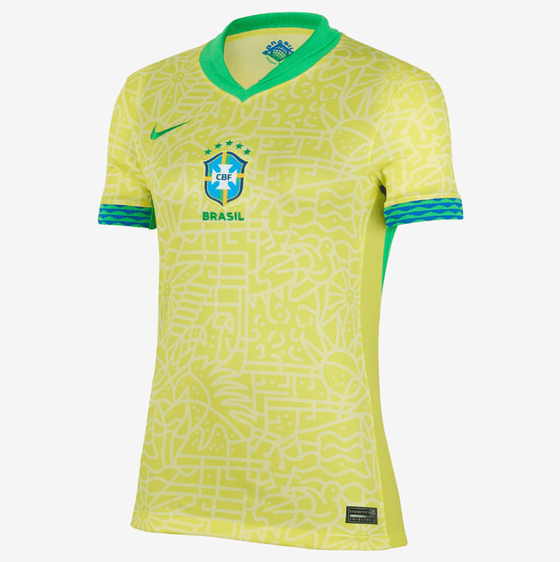 Camisa Seleção Brasil I 24/25 - Amarela - (Feminina)