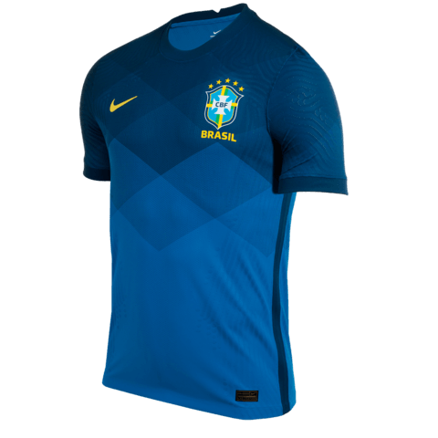 Camisa Seleção Brasil II 21/22 - Azul