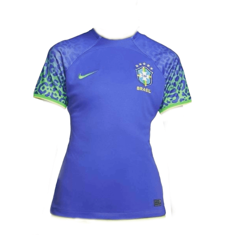 Camisa Seleção Brasil II 22/23 - Azul - (Feminina)