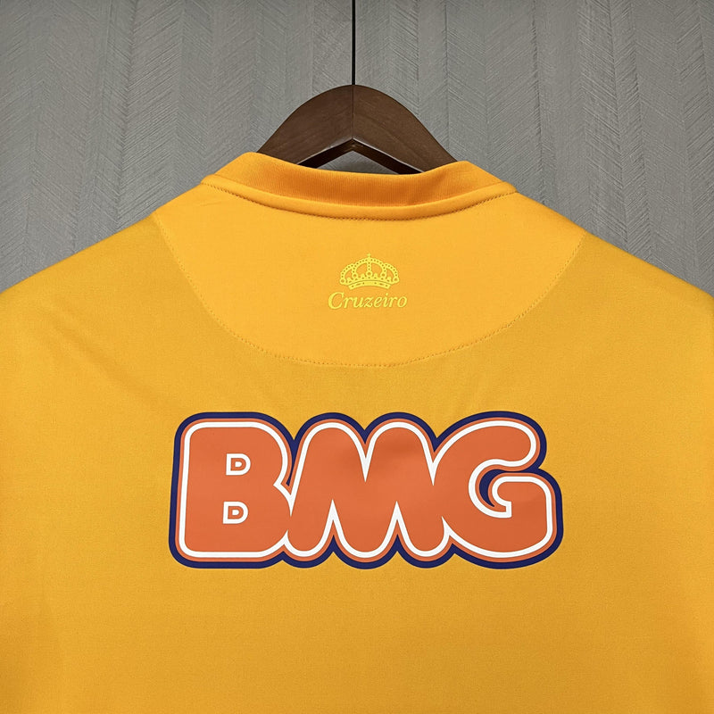 Camisa Retrô Cruzeiro 2014/2015 Goleiro Amarela - Olympikus