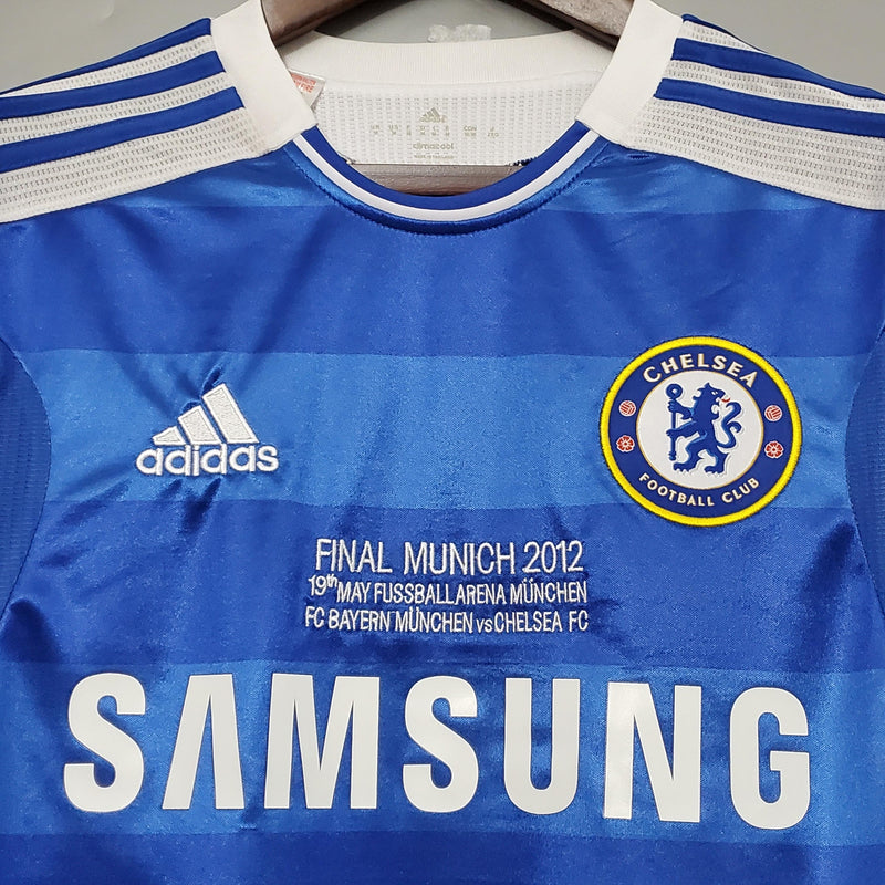 Camisa Retrô Chelsea 2011/2012 Final Champions I Home