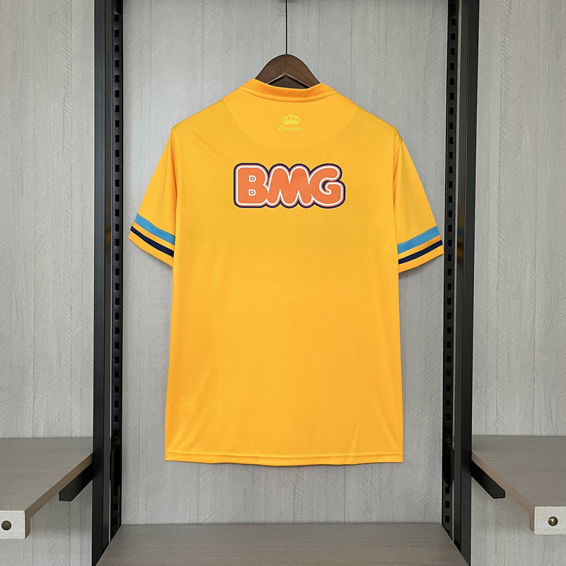 Camisa Retrô Cruzeiro 2014/2015 Goleiro Amarela - Olympikus