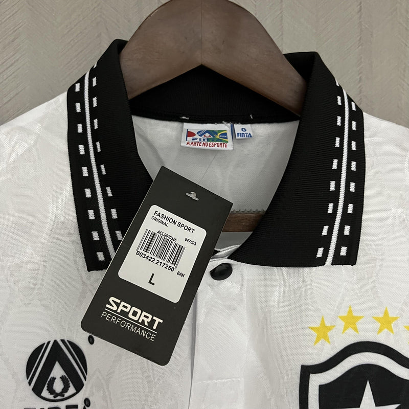 Camisa Retrô Botafogo 1995 II Away - Branca - Finta