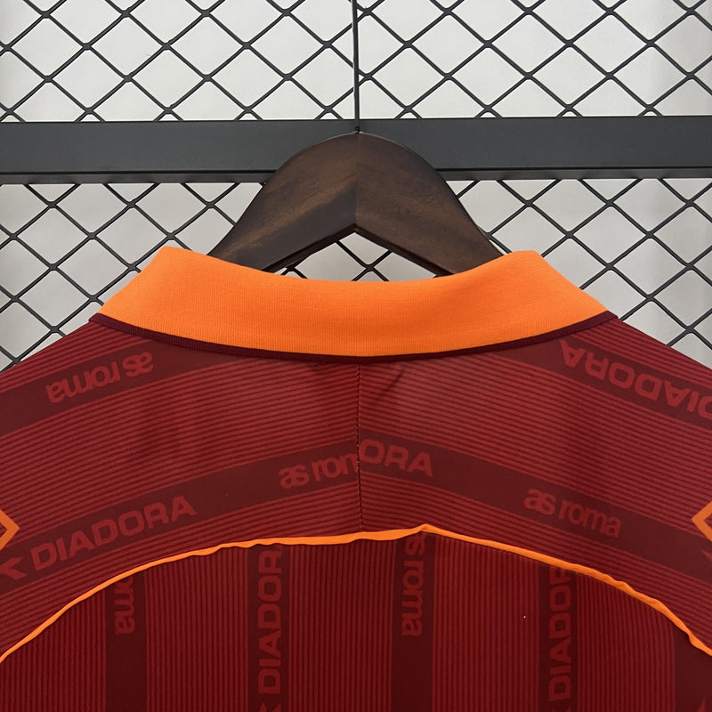 Camisa Retrô Roma 1999/2000 I Home - Diadora