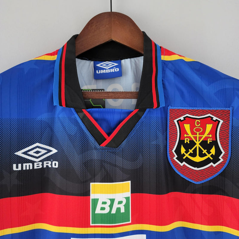 Camisa Retrô Flamengo 1995 III Third - Azul - Umbro