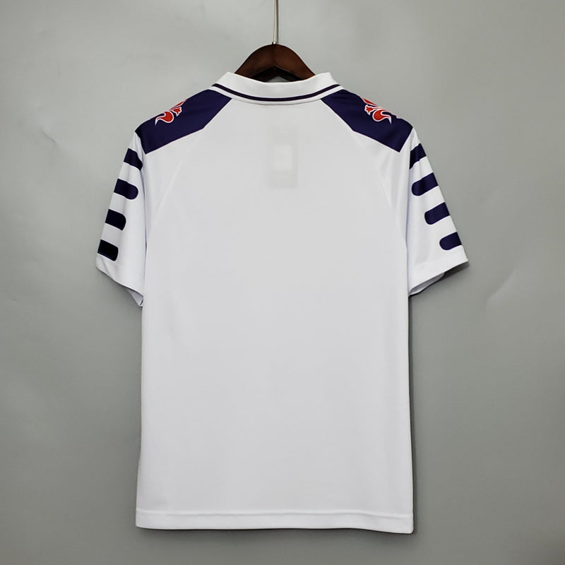 Camisa Retrô Fiorentina 1998 II Away - Branca -
