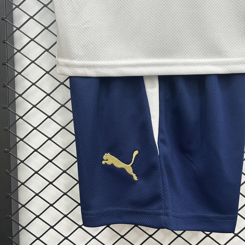 Conjunto Infantil - Portugal 2025 Treino Uniforme Branco