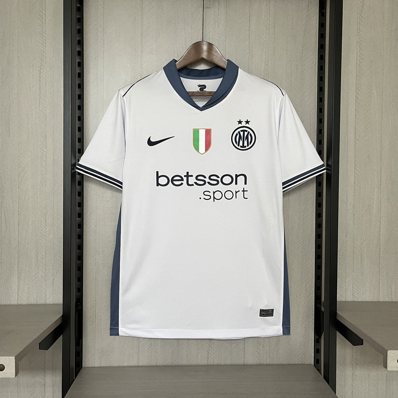 Camisa Inter de Milão 24/25 II Away - Torcedor - Branca
