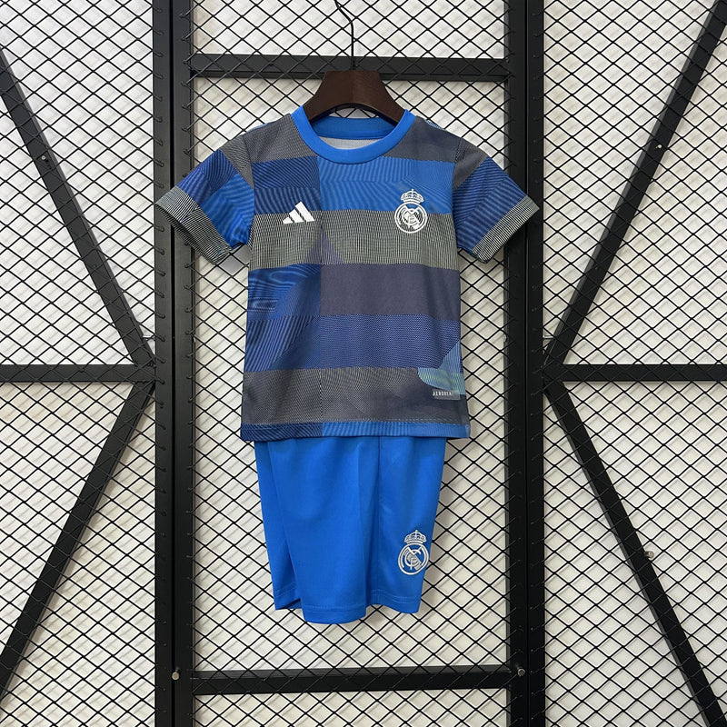 Conjunto Infantil - Real Madrid 25/26 Uniforme de Treino