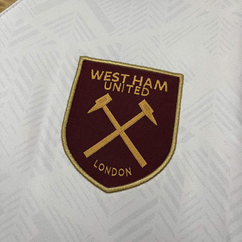 Camisa West Ham Third 24/25 - Branco
