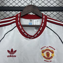 Camisa Retrô Manchester United 1991 Away - Branca