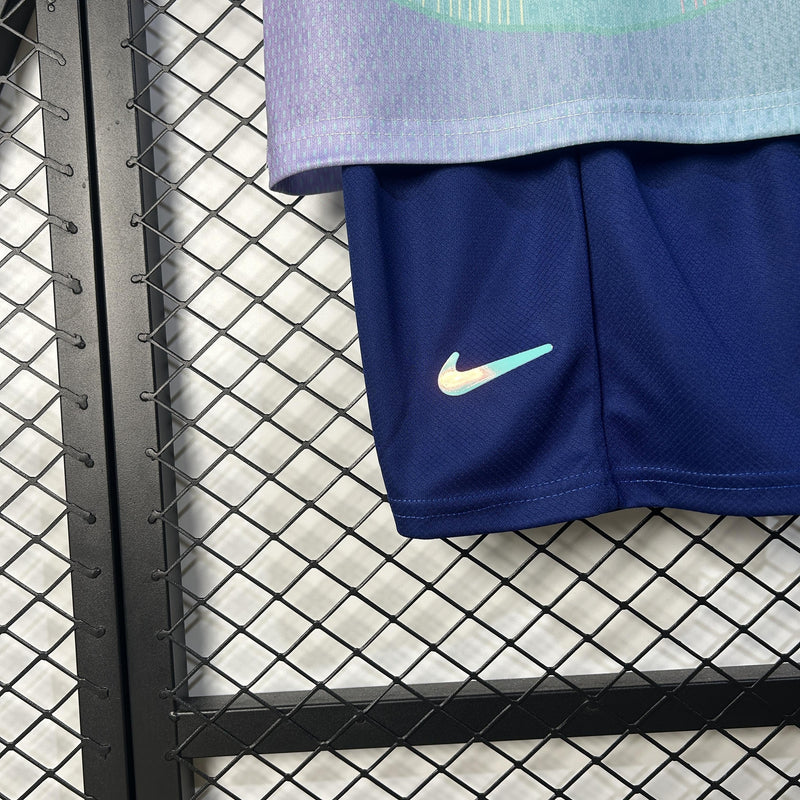 Conjunto Infantil - Barcelona 25/26 Edição Especial Azul