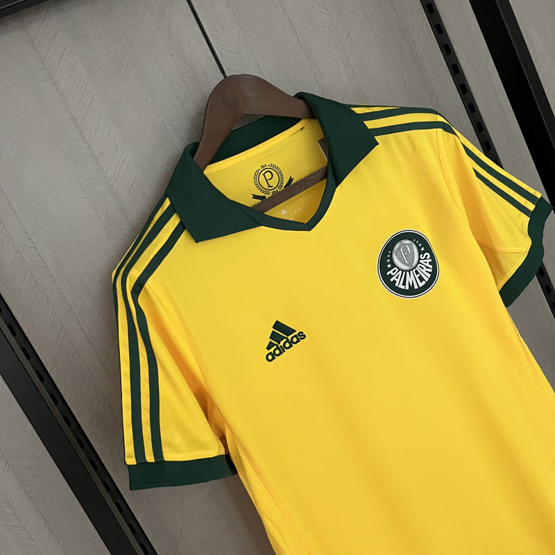 Camisa Retrô Palmeiras 2013 III - Amarela com Verde