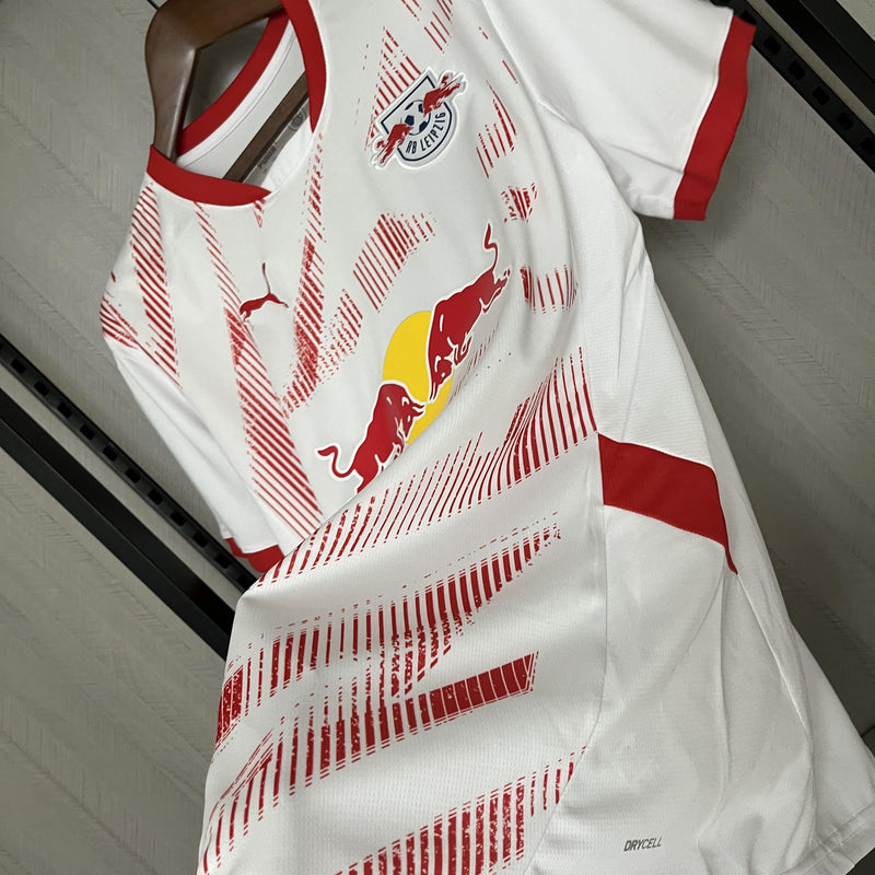Camisa Redbull Leipzig Home 24/25 - Branco e Vermelho