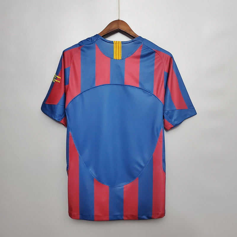 Camisa Retrô Barcelona 2006 Final Champions League