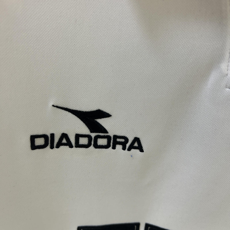 Camisa Retrô Roma 1998/1999 II Away - Branca - Diadora