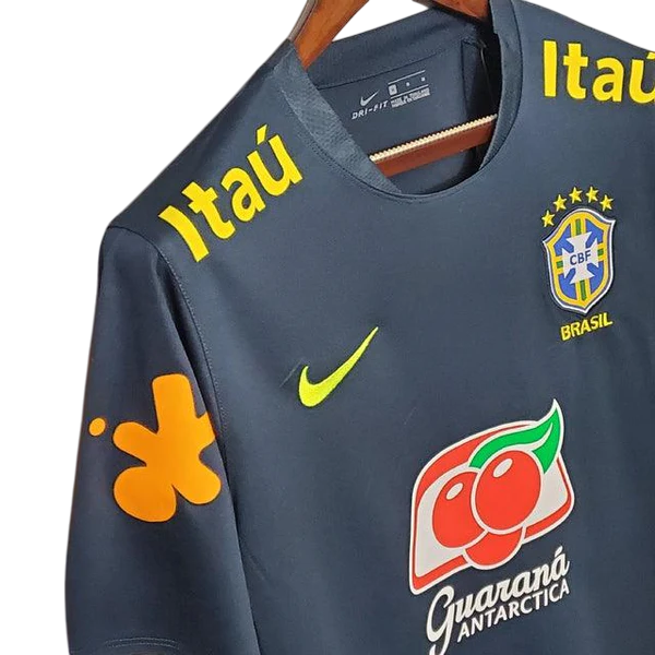 Camisa Seleção Brasileira Treino - - Azul Marinho