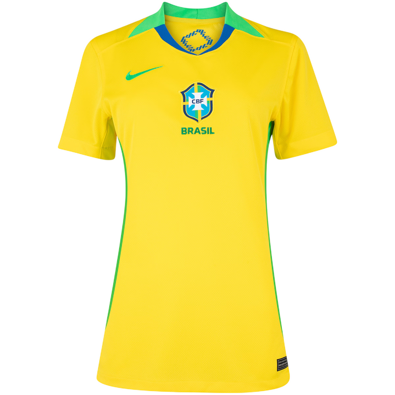 Camisa Seleção Brasileira Feminina I 25/26 - Torcedor - Amarela
