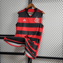 Camiseta Flamengo Home 24/25 - Vermelho e Preto