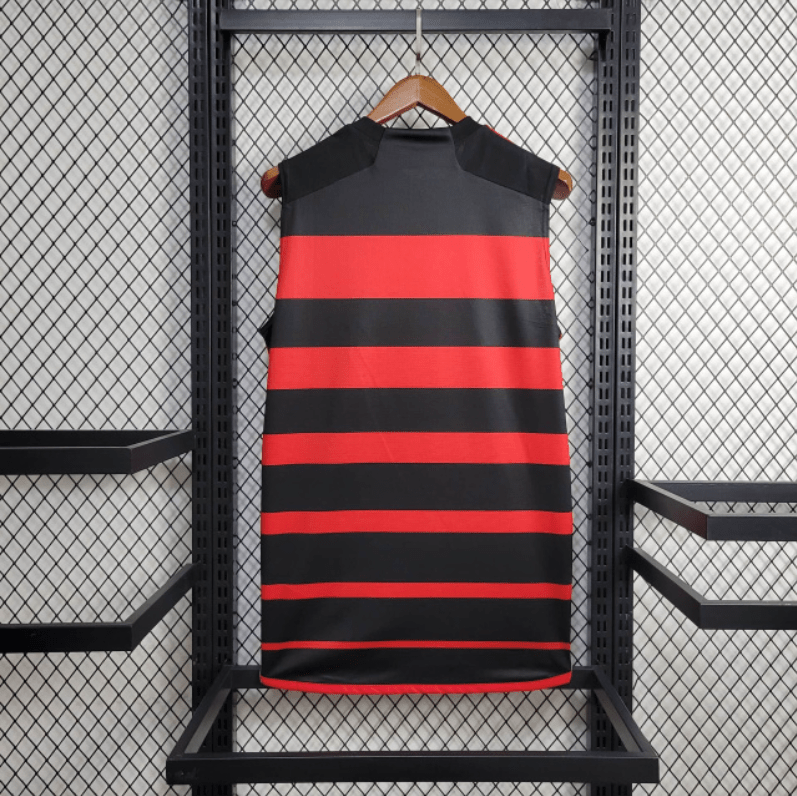 Camiseta Flamengo Home 24/25 - Vermelho e Preto